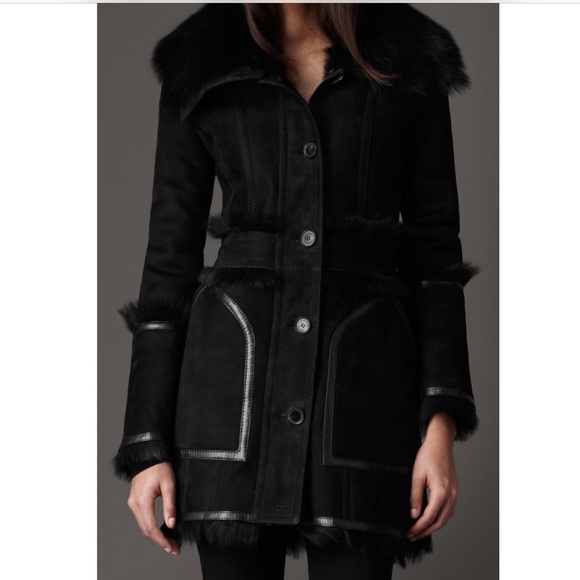 Burberry Jackets & Blazers - Authentic Burberry London shearling jacket